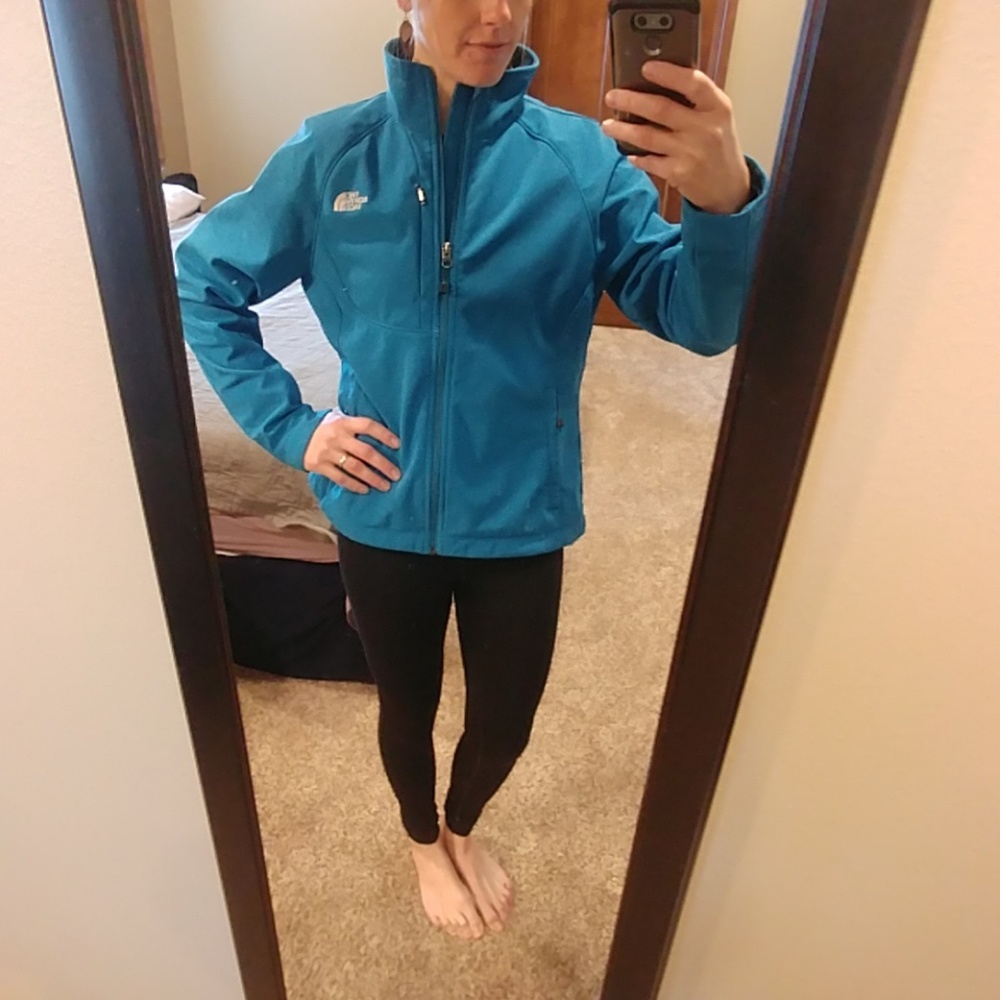 The North Face Turquoise jacket